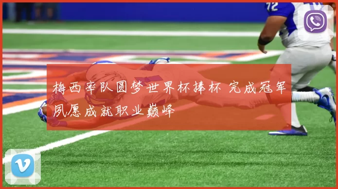 梅西率队圆梦世界杯捧杯 完成冠军夙愿成就职业巅峰